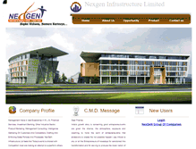Tablet Screenshot of nexgeninfrastructure.com
